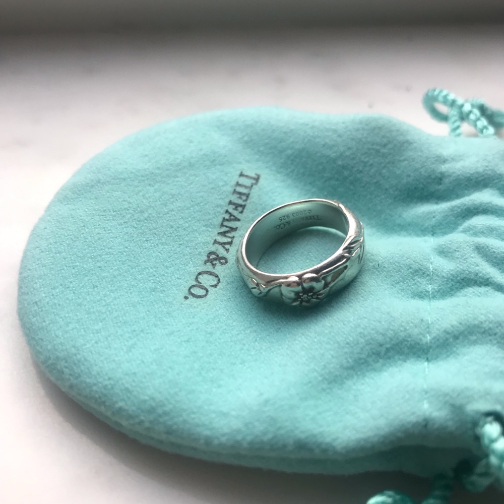 Tiffany and Co. Flower Band Ring